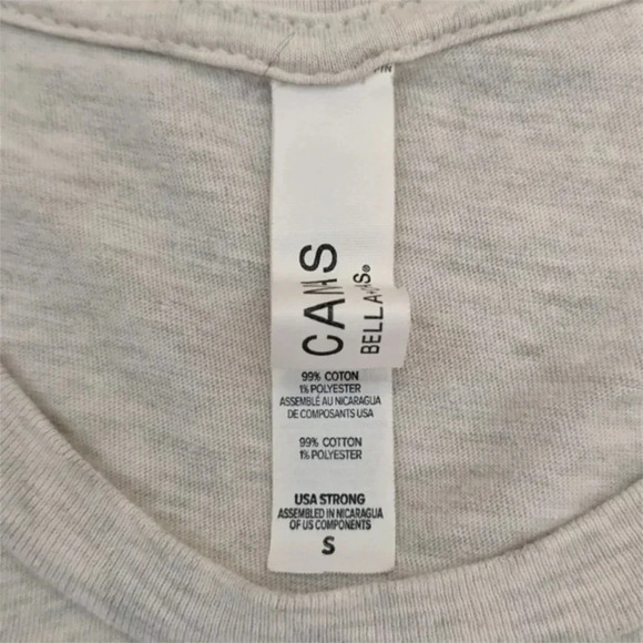 Stronger Together Beige T-shirt, Size Small - Picture 3 of 6